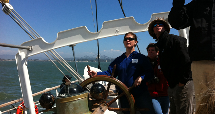 Christa Choi at the helm